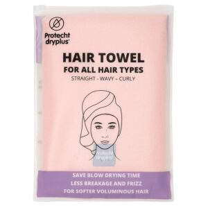 Microfibre Hair Towel - Pink