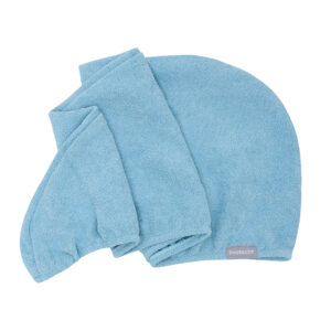 Microfibre Hair turban Blue 3