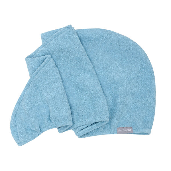 Microfibre Hair turban Blue 3