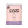 Microfibre Hair turban Pink 1