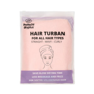 Microfibre Hair Turban - Pink