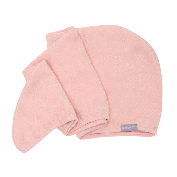 Microfibre Hair turban Pink 3