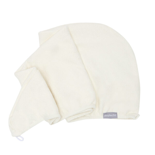 Microfibre Hair turban White 3