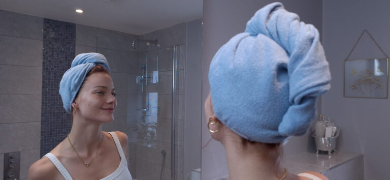 Protecht Blue Hair Turban 4