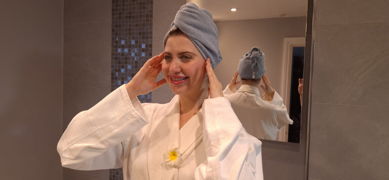 Protecht Blue Hair Turban 5