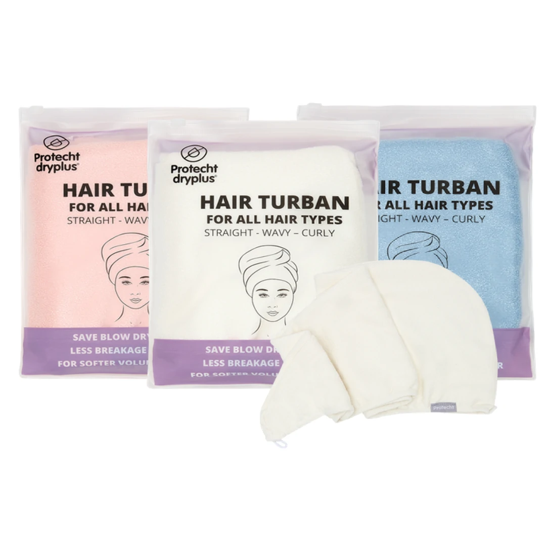 Protecht Microfibre Hair Turbans