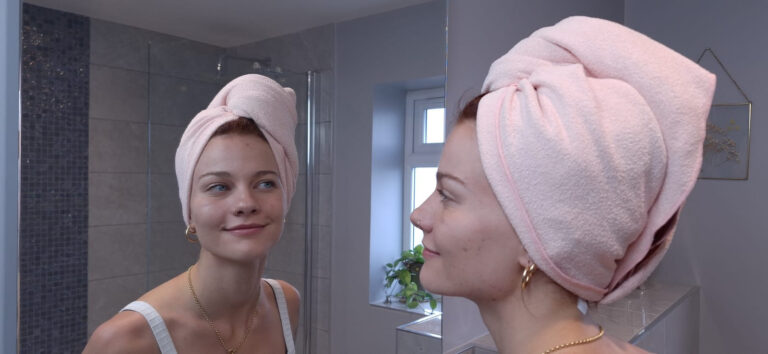Protecht Pink Hair Turban 1