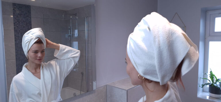 Protecht White Hair Towel 1