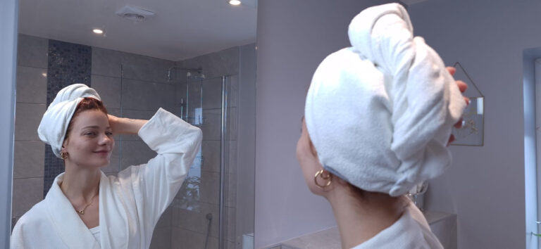 Protecht White Hair Turban 2