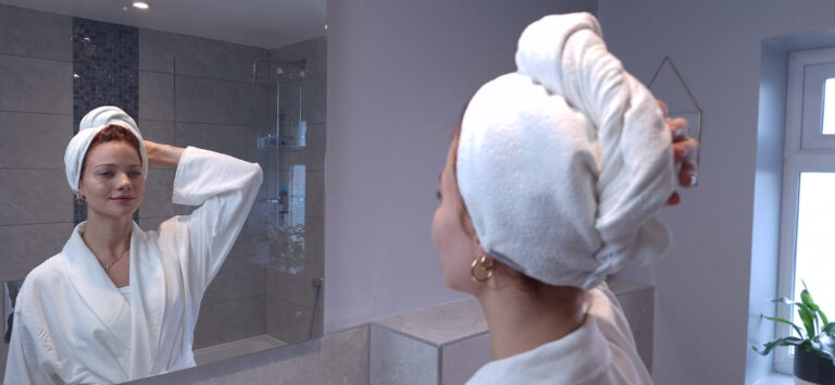 Protecht White Hair Turban 3