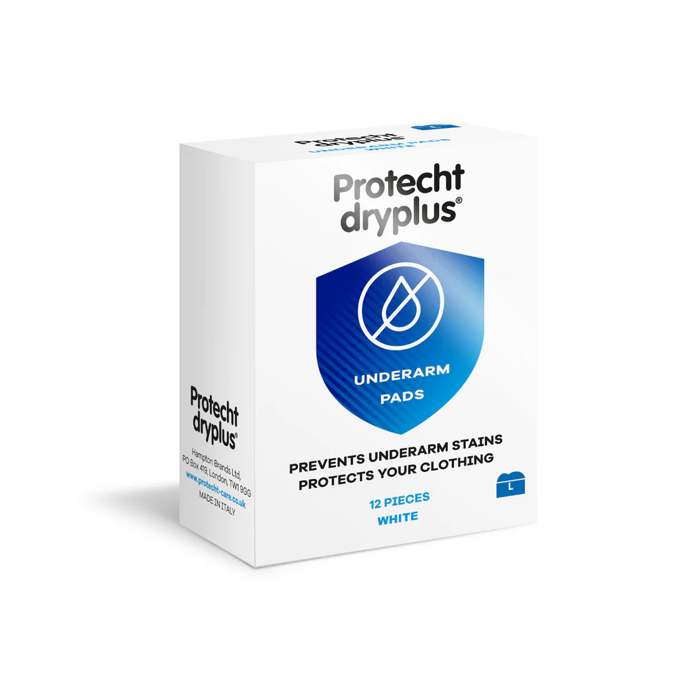 Protecht DryPlus Underarm Sweat Pads 12s - Large 1 innerampulepackagingmayvary 2021 05